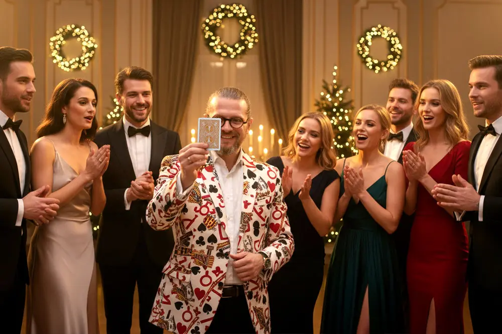 Zauberei auf einer Weihnachtsfeier in Kiel